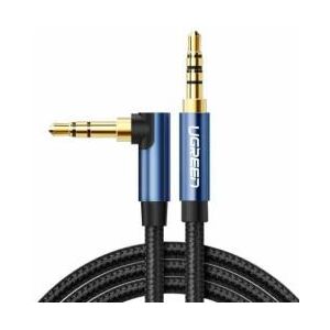 3,5 mm-es mini jack kábel AUX UGREEN 1 m (fekete) 119820031 - Ugreen