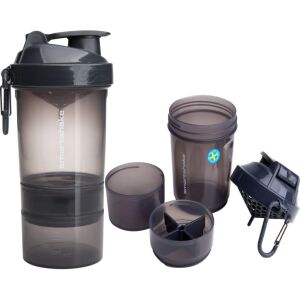 SmartShake Original2Go - fitnesz shaker, 400ml, szürke 119824923 - Keverőpohár & Shaker