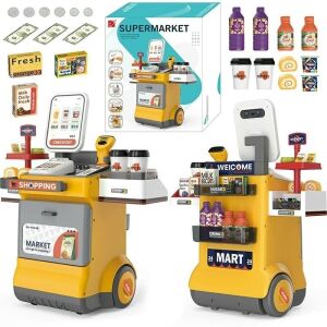 B45E Bolti pénztárgép kerekes pulttal