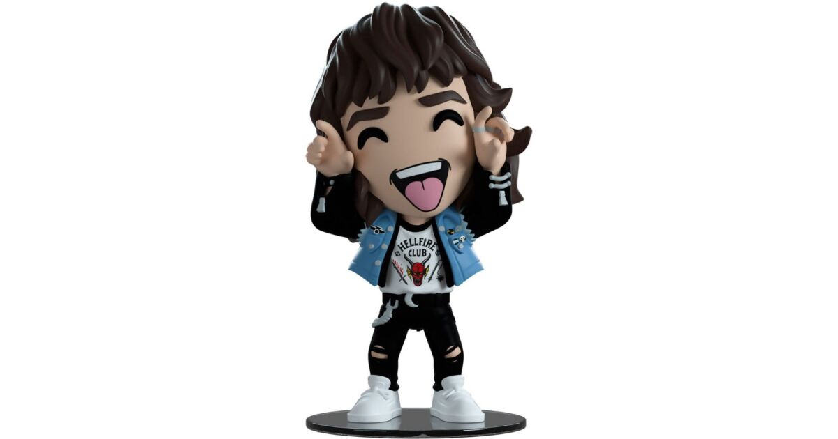 SU ORDINAZIONE Stranger Things Vinyl Figure Hellfire Club Eddie 11 cm *PREZZO SPECIALE* ESAURITO main image 1
