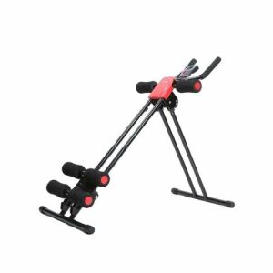 Mașină de exerciții pentru întărirea brațelor și a abdomenului Pepita #negru-roșu