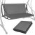 Springos gray swing bed seat fabric replacement on swing frame