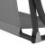 Springos gray swing bed seat fabric attachment detail