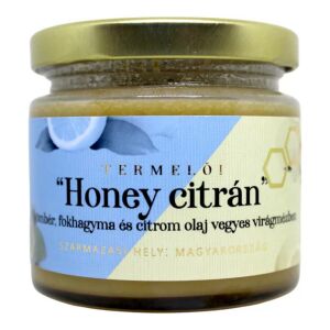 Természet ízei Honey citrán méz üvegben 50 gramm 119840058 - Potraviny & Nápoje