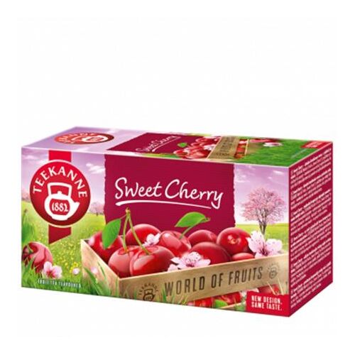 Ceai de fructe, 20x2,5 g, TEEKANNE, cireșe dulci 119843889