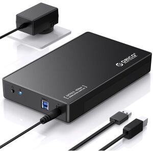 Orico  2.5"/3,5" DDL35-U3 USB-B to USB-A 3.2 Max.: 20TB Külső HDD/SSD Ház Fekete 119846606 - Orico