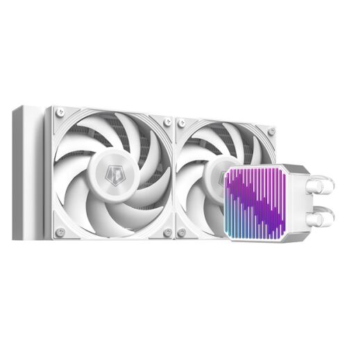 ID-Cooling DX240 MAX WHITE 35.2dB 2x12cm CPU Water Cooler Biały 119846691