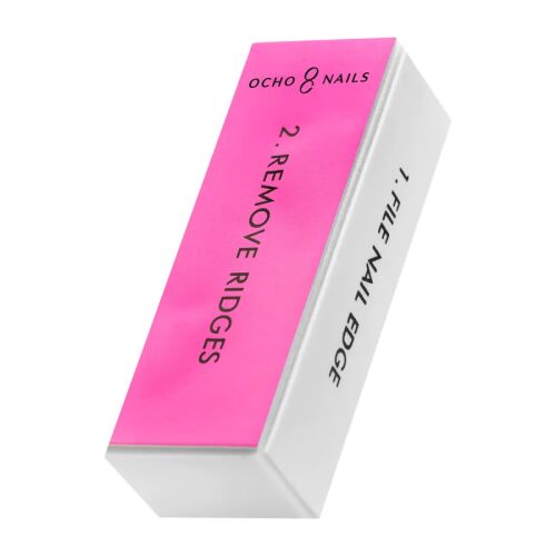 Ocho Nails 4 oldalas köröm polírozó blokk körömreszeléshez és egyenetlenségek eltávolításához