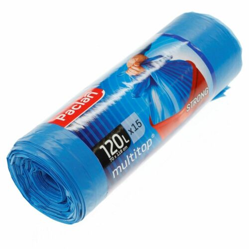 PACLAN MULTI-TOP SZEMETESZSÁK 120L (15DB/TEKERCS) 70CMX118CM 181598960 - Háztartási kellék