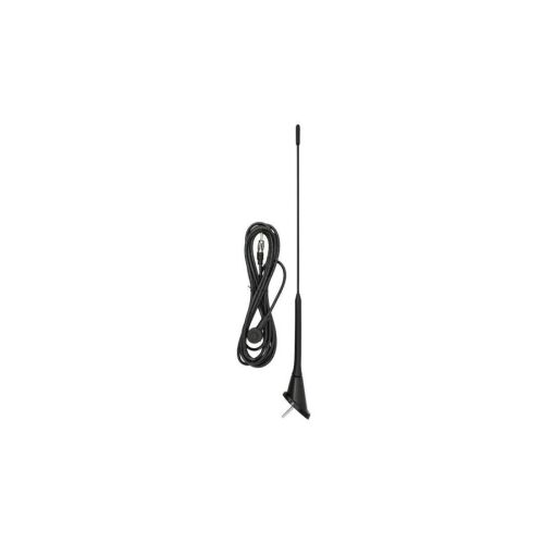 Autó antenna, 45cm, 2m kábel, DIN, dönthető - Autós antenna