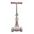 Pepita Ace 5-in-1 Multifunctional Kids Scooter with Seat and Push Handle, Pink, front view
