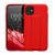 Etui silikonowe Kwmobile w kolorze czerwonym do Apple iPhone 11 ze stopką i paskiem na rękę