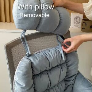 Elektromos fűthető székpárna levehető párnával székhez rögzítve - Székpárna