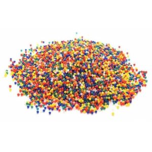 Dekoratív hidrogél golyók, növények öntözésére, többszínű, 5 g, Isotrade