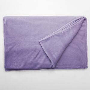 Лилаво меко полиестерно одеяло Ella Home, сгънато - Pléd