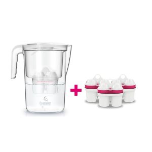 Set filtru de apă BWT Yara, capacitate 2,6 l, include 3 cartușe filtrante - Ustensile de bucătărie