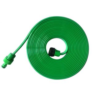 Furtun de udare de 15m încolăcit pentru irigarea grădinii - Irigare