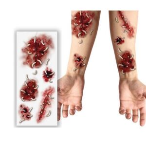 Tetoválás készlet - Sebek férgekkel