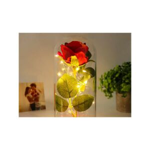 Örök Rózsa - LED Világítás - Üvegkupola 119888375 - Ajándék ötlet Valentin-napra