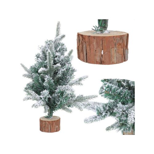 Mini Hófödte Műfenyő - Asztali Dekoráció - 50cm