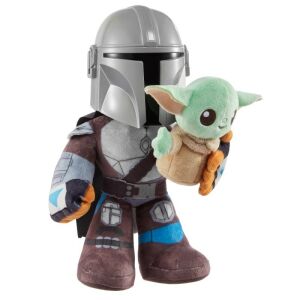 Mattel Star Wars Mandalorian Grogu Plüschfigur - Kuscheltiere