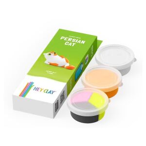 Hey Clay Pihepuha Perzsa Macska gyurma készlet gyurma tégelyekkel - Hey Clay