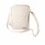 Libero branded shoulder bag, cream color