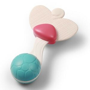 Gryzak-grzechotka BabyOno dla ząbkujących dzieci, 3 miesiące+ - Opieka stomatologiczna dla niemowląt