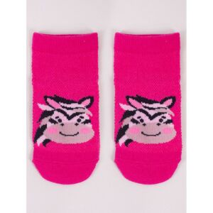 Yoclub pamut bokazokni 20/22 - rózsaszín/zebra 119911779 - Yoclub