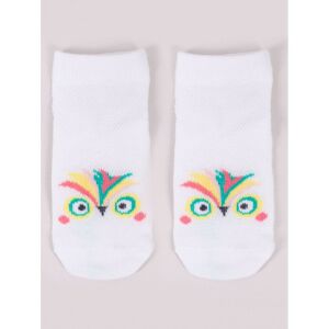 Yoclub pamut bokazokni 23/26 - fehér/bagoly 119911824 - Yoclub