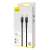 Kabel Baseus Baseus CATKLF-ALG1 USB-C - USB-C PD QC kabel 100W 5A 2m - sivi 93630908