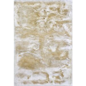 Biely koberec Bakero Shaggy Milano (170x240 cm) pohľad zhora - Bakero