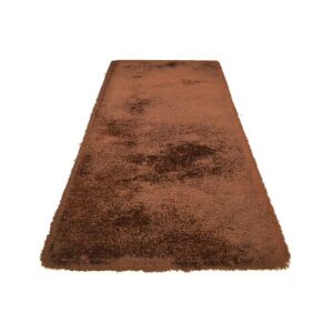 Hnedý koberec Bakero Shaggy Milano (170x240 cm) pohľad z uhla - Bakero