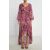 Rochie asimetrica Guess cu imprimeu paisley W3YK48 Roz S INTL 119913278