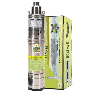 Small Farmer GF-1709 merülő szivattyú, rozsdamentes acél, 790W, 60m, 1.8m³/h - Micul Fermier