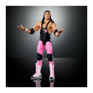 WWE WrestleMania Elite Collection Action Figure Bret "Hit Man" Hart 15 cm 119915090 - Mattel