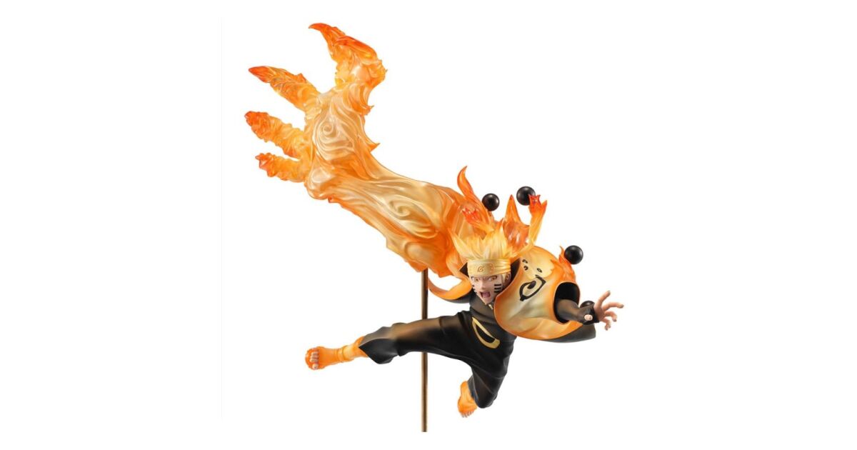 SU ORDINAZIONE Naruto Shippuden G.E.M. Series PVC Statue Naruto Uzumaki Six Paths Sage Mode 15th Anniversary Ver. 22 cm *PREZZO SPECIALE*