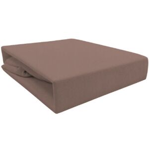 Drap housse Jersey plachta 160*200 cm Hnedá 119926758 - Plachty