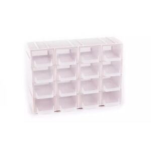 Csavartartó doboz 16 fiókos