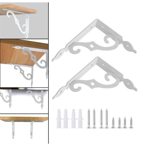 Fehér polc tartó 4db/szett