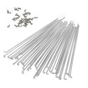 BaveL 36 acél küllők 14G kerékpárhoz  réz kupakkal, mountain bike küllők, MTB, Ebike, városi kerékpárok, csere / javítás küllők