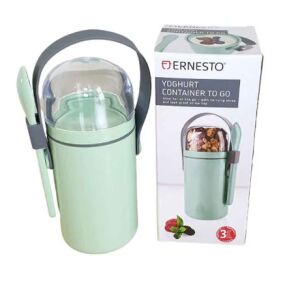 Recipient iaurt, Ernesto, verde, 530 ml 119926921 - Bucătărie & Servirea mesei