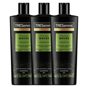 TRESemmé Flawless Waves Sampon hullámos és göndör hajra 3x400ml