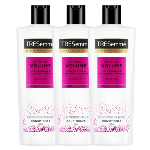 TRESemmé 24 Hour Volume Conditioner für feines Haar, 3x400ml Packung