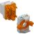 Goobay 93826 CAT6 Keystone modul, szétszerelt nézet