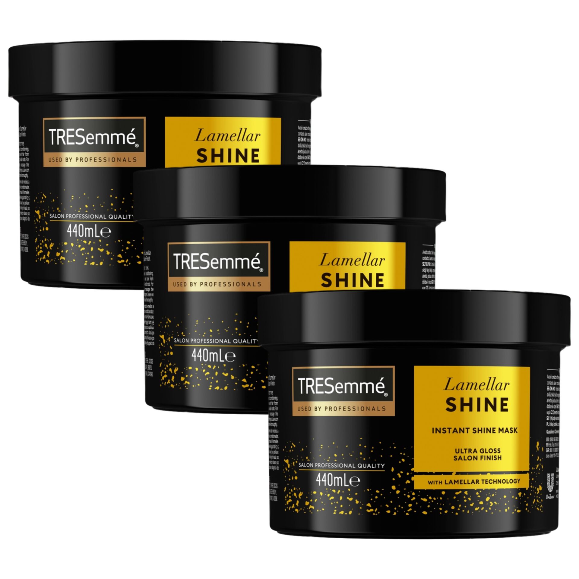 E-shop TRESemmé Lamellar Shine kondicionér pre lesklé vlasy 3x440ml