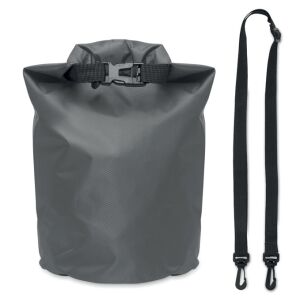 Szürke 5 literes vízálló táska vállpánttal - Vízálló táska