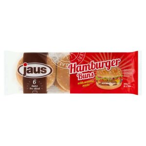 Jaus Hamburger Zsemle Szezámmagos - 6 db