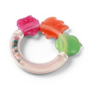 BabyOno Hrkálka Hryzátko Hračka pre dojčatá 3+ mesiace - Starostlivosť o zúbky bábätiek