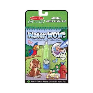 Melissa & Doug Water Wow! Állatos vízzel színező füzet újratölthető víztollal - Melissa & Doug